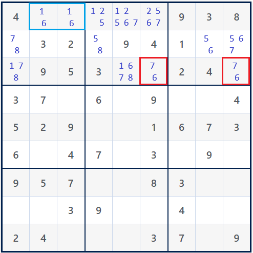 Sudoku Tips Naked Pairs Technique