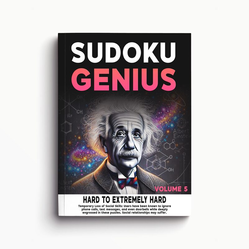 Sudoku Genius Volume 5 Extremely Difficult Puzzle Book