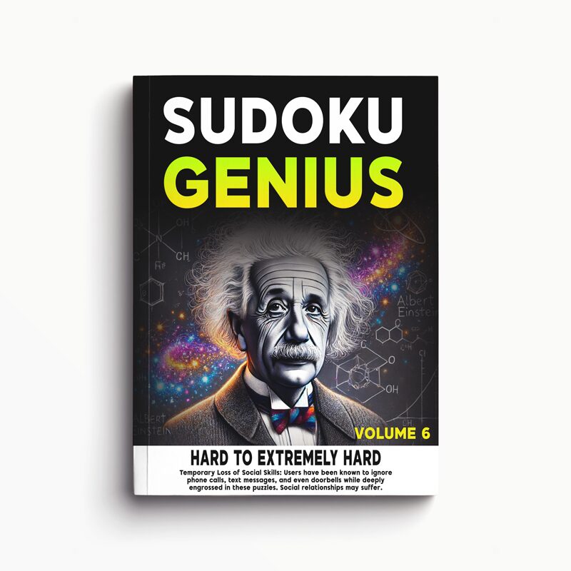 Sudoku Genius Volume 6 Extremely Difficult Puzzle Book Sudoku 4 Adults Sudoku genius volume 6 extremely difficult puzzle book sudoku 4 adults