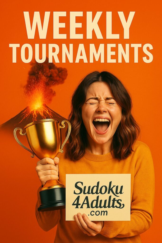 Weekly Sudoku Tournaments Online